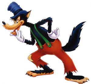 lobo caricatura